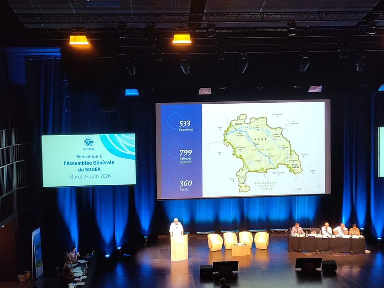 Périmètre du SDDEA présenté à l’assemblée générale du 23 juin 2026